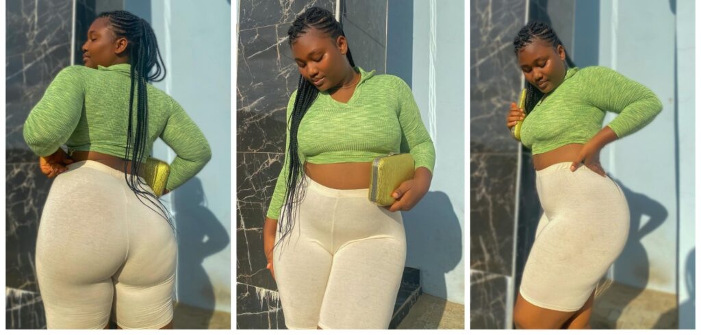 Lady Drops Hot Photos Of Her Bodzy And Shape