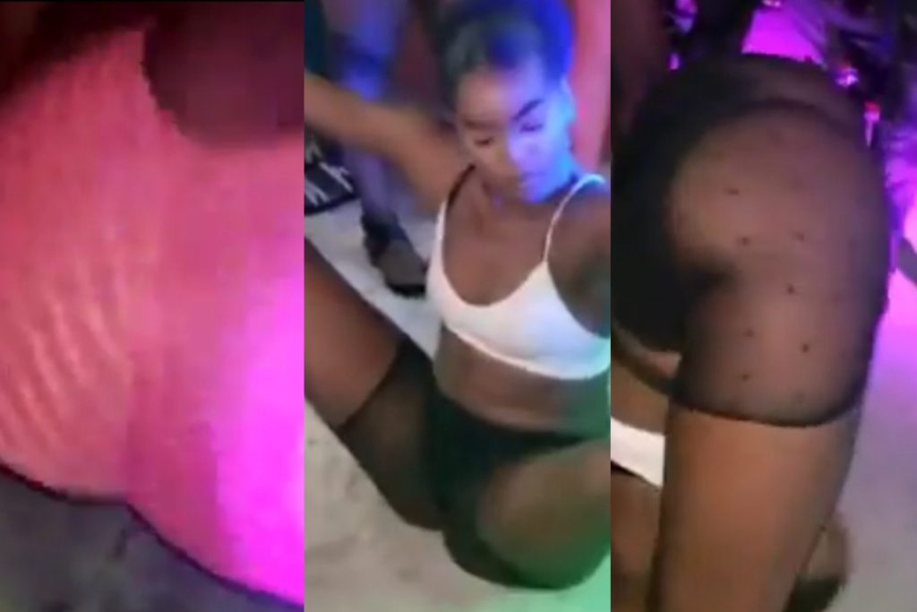 Lady Displays Amazing Dance Show In Xmas Party