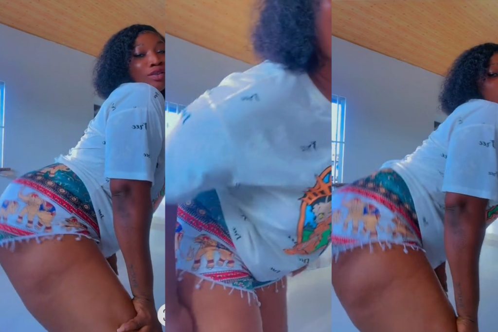 Lady Shakes It For Her Boyfriend And Mistakenly Pull Pants