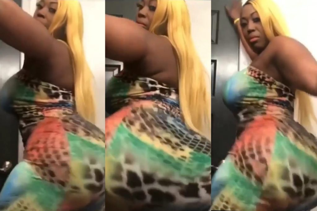 This thick US lady teases fans with her dance moves (Video)