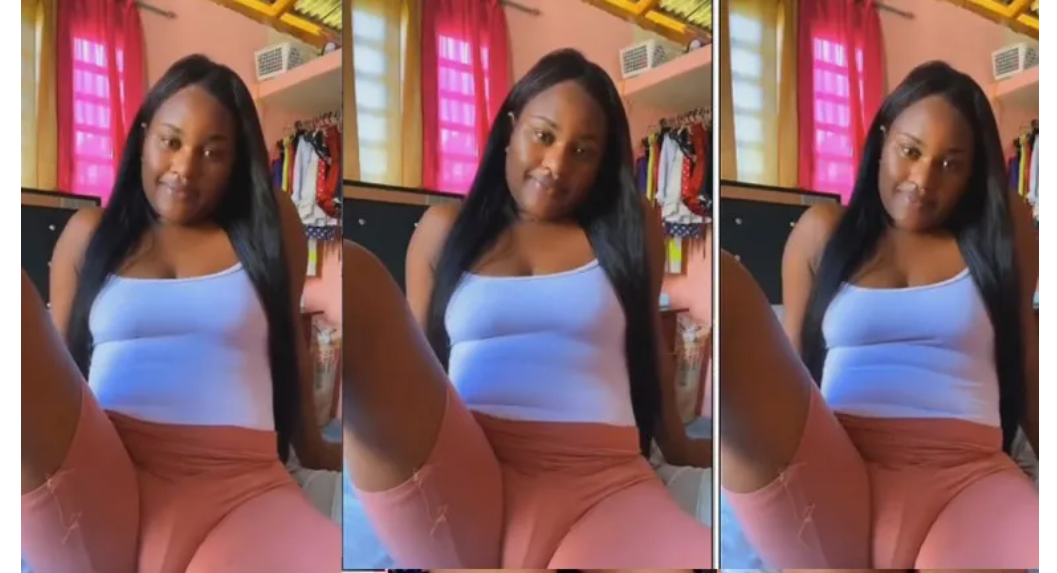 Lady caused stir online as she show off her big Kpekus (Video)