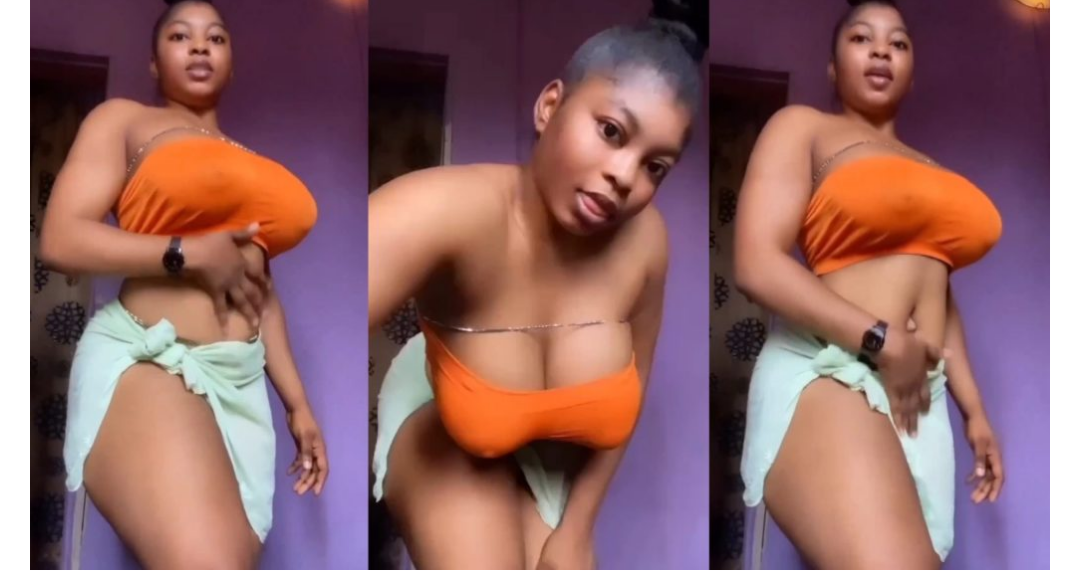 Netizens Reacts As Lady thrills fans with her outfit and entertaining display (Video)